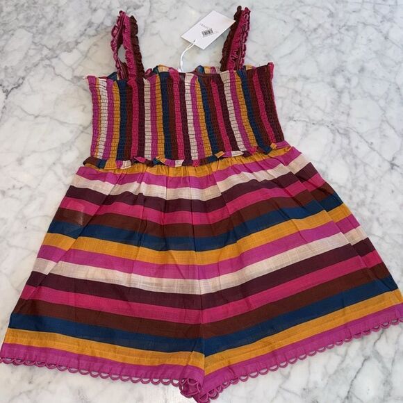 ZIMMERMANN GIRL GINGER STRIPE ROMPER 10Y - Picture 4 of 6